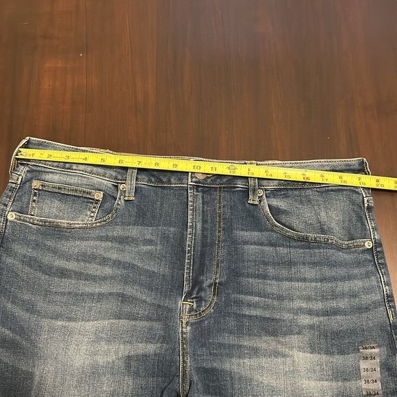 American Eagle Relaxed Straight Fit Men’s Jeans Size 38 x 34 NEW - Picture 8 of 14